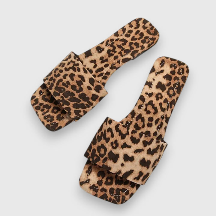 Nora® | Sandali a Motivo Leopardato
