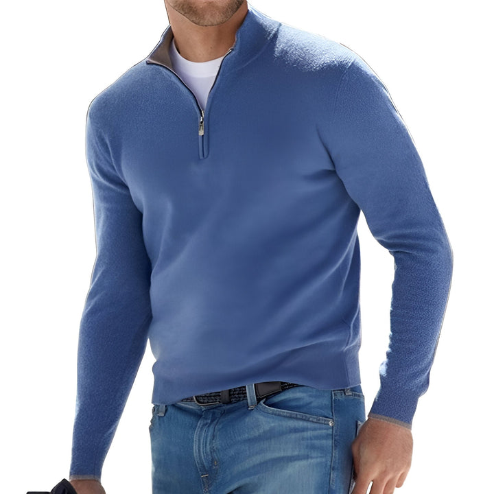 Riccardo® | Pullover a Mezzo Zip per Uomini