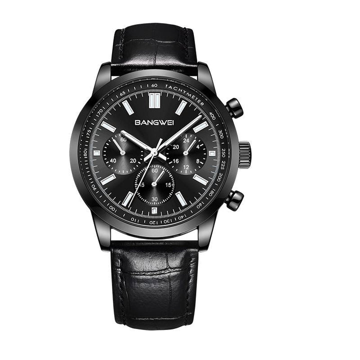 Alfred® | Orologio Quarzo in Pelle Sportivo Casual Militare