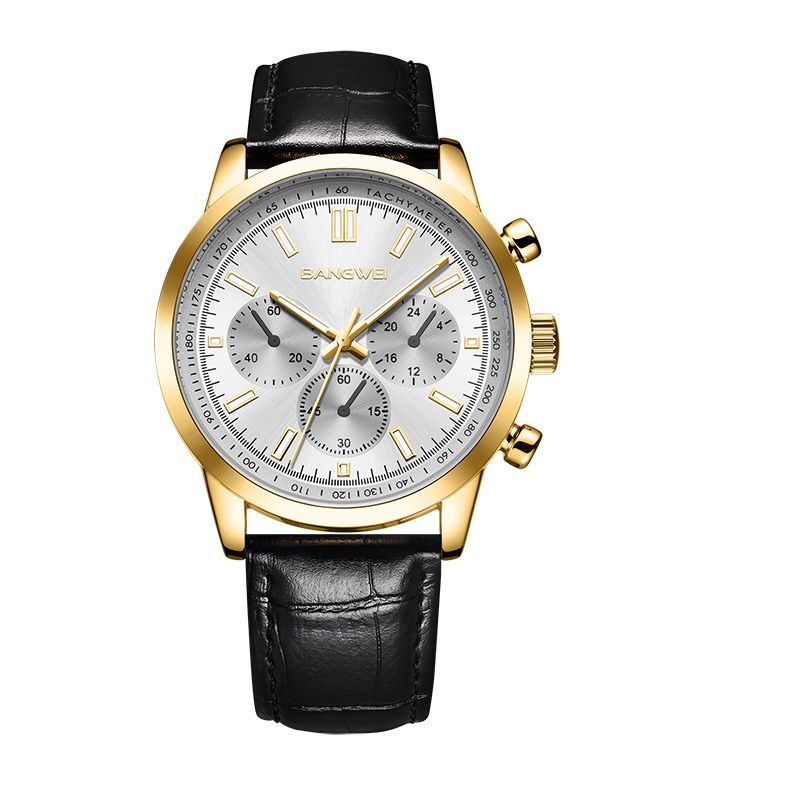 Alfred® | Orologio Quarzo in Pelle Sportivo Casual Militare