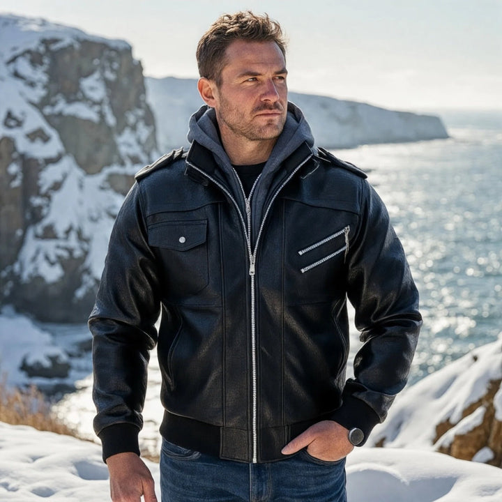 Marco® | Giacca in pelle Premium
