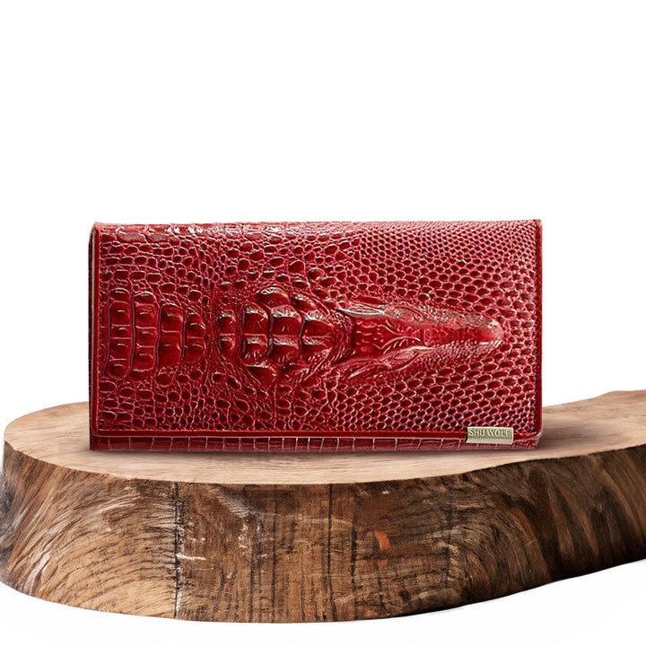 Fioretta® | Elegante Portafoglio RFID Embossato