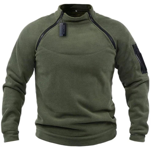 Savino® | Pullover in Fleece Stile Militare