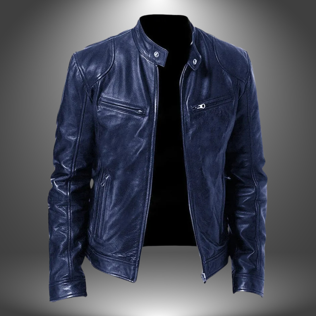 Alessandro® | Giacca in pelle fatta a mano per uomini