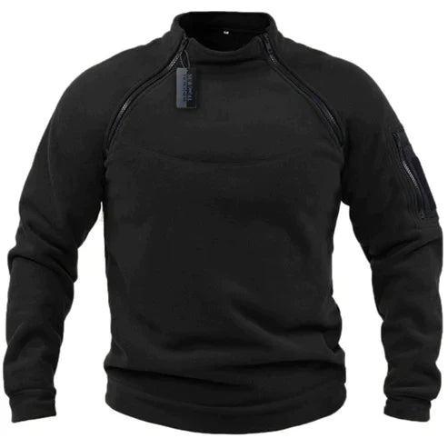 Savino® | Pullover in Fleece Stile Militare