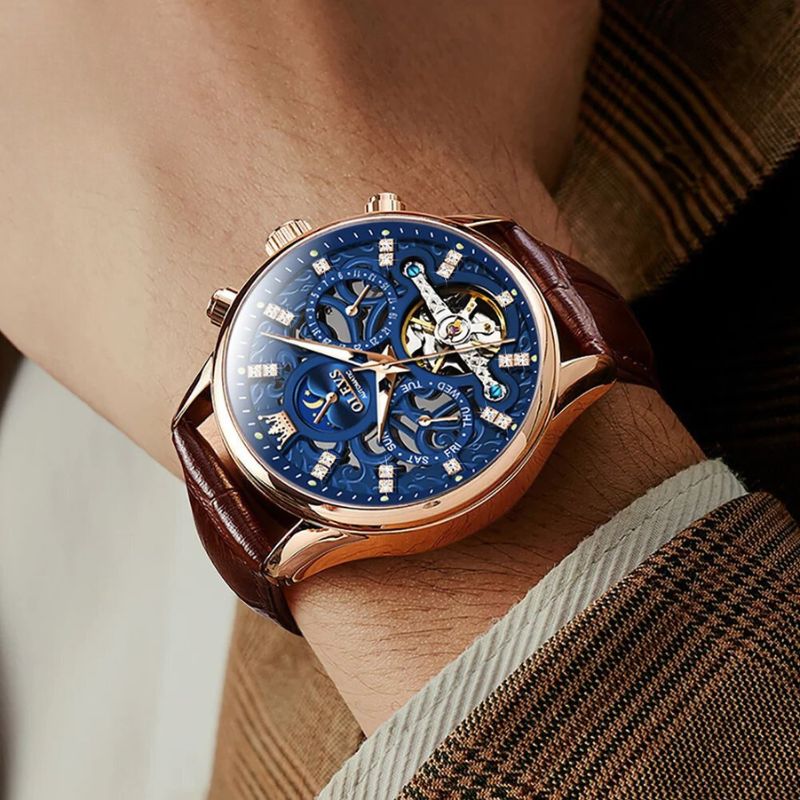 Fritz® | Orologio Meccanico Automatico con Cinturino in Pelle™