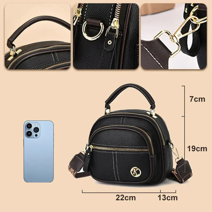 Camellia® | Raffinatezza Senza Tempo Borsa Elegante con Tracolla
