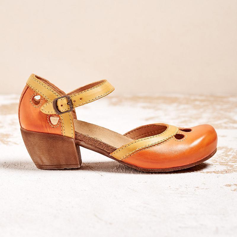 Amalia™ | Sandali comodi con tacco basso