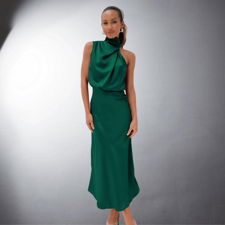 Zelinda® | Abito Midi Premium per Occasioni Speciali