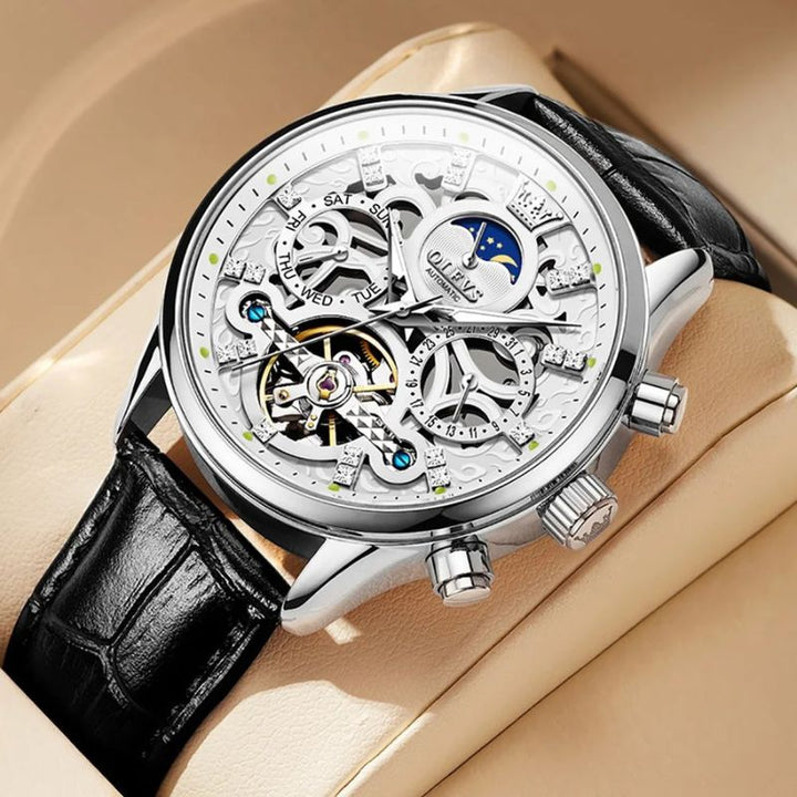 Fritz® | Orologio Meccanico Automatico con Cinturino in Pelle™