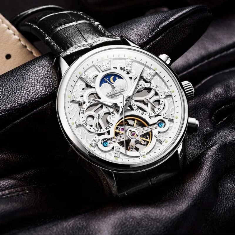 Fritz® | Orologio Meccanico Automatico con Cinturino in Pelle™