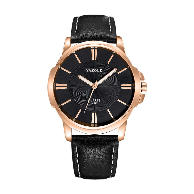 Arno® | Orologio in pelle con vetro blu lussuoso™