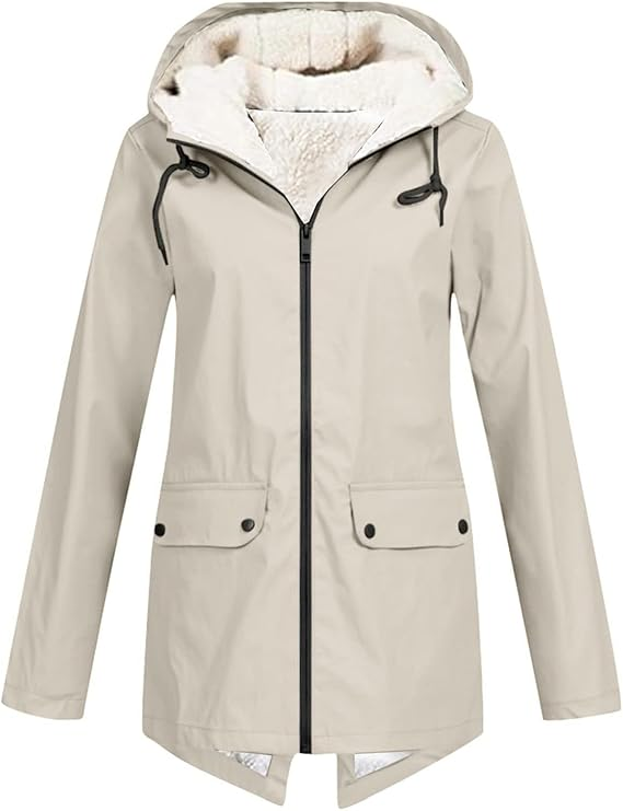 AMANDA - GIACCA IN FLEECE IMPERMEABILE