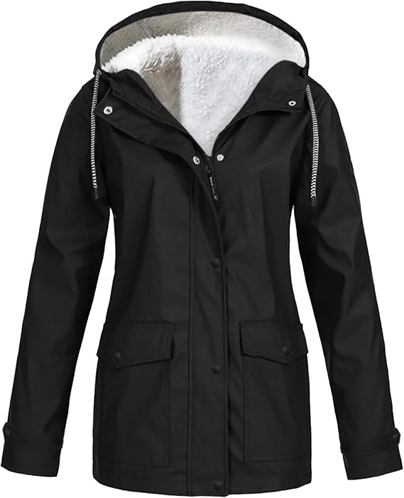 AMANDA - GIACCA IN FLEECE IMPERMEABILE