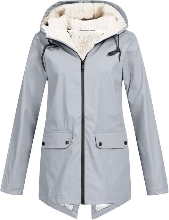 AMANDA - GIACCA IN FLEECE IMPERMEABILE