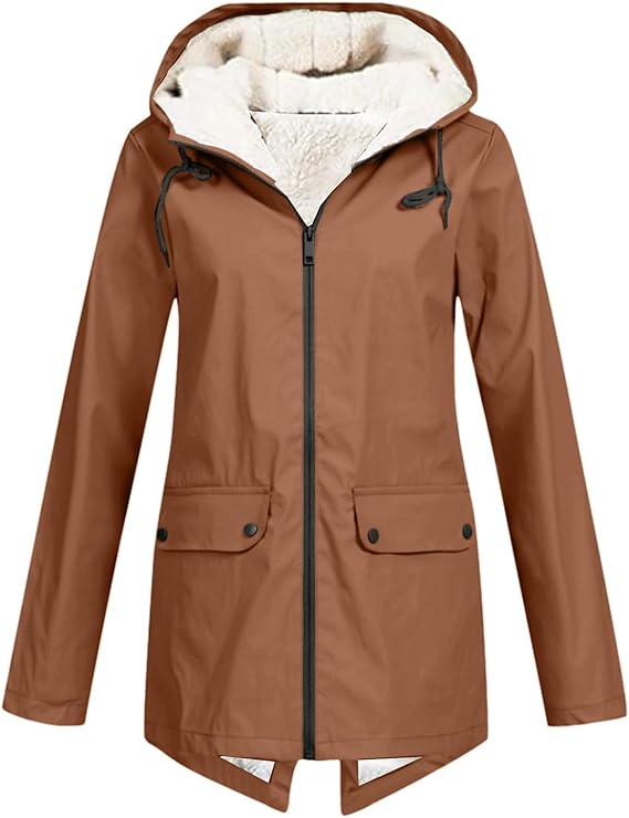 AMANDA - GIACCA IN FLEECE IMPERMEABILE