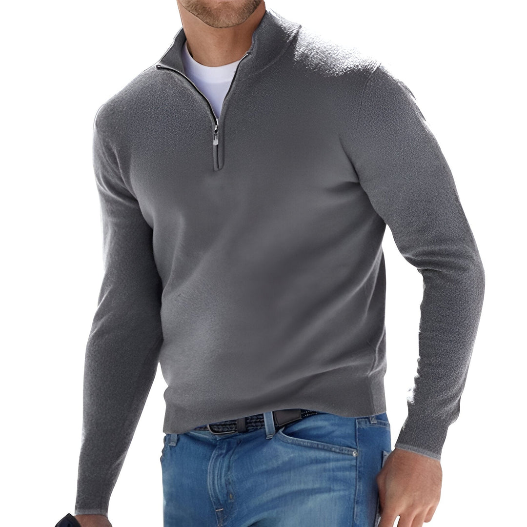 Riccardo® | Pullover a Mezzo Zip per Uomini