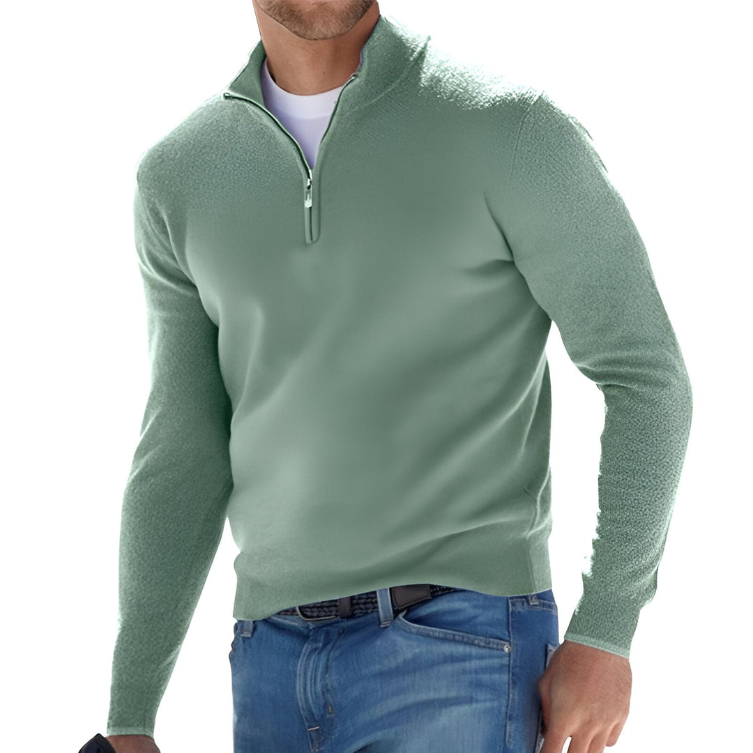 Riccardo® | Pullover a Mezzo Zip per Uomini