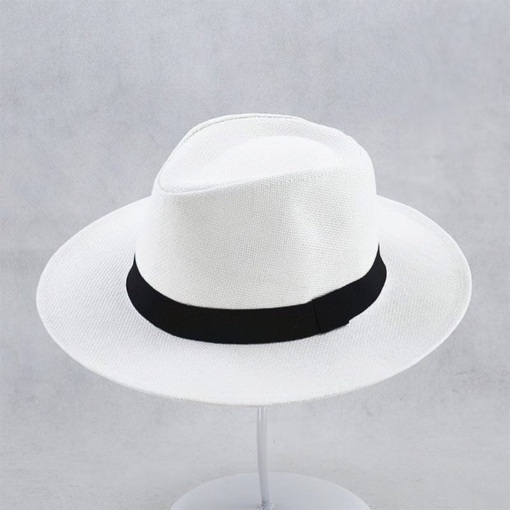 Elisa｜Cappello panama classico fatto a mano