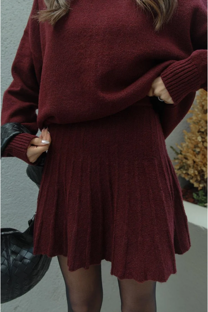 Beatrice® | Completo maglione in maglia chic