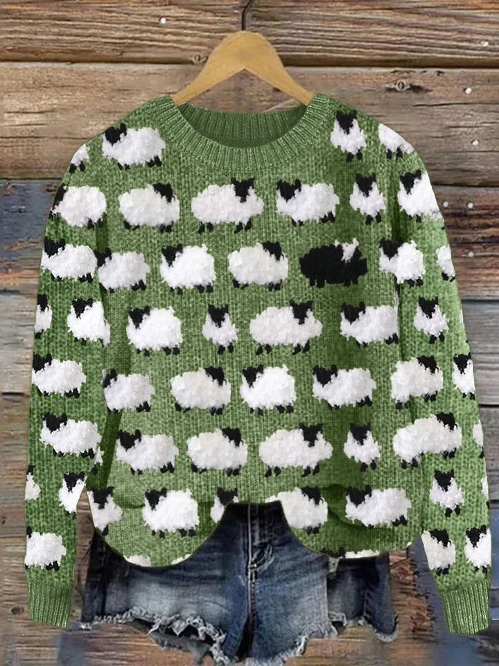 Sofia® | Maglione Accogliente in Maglia