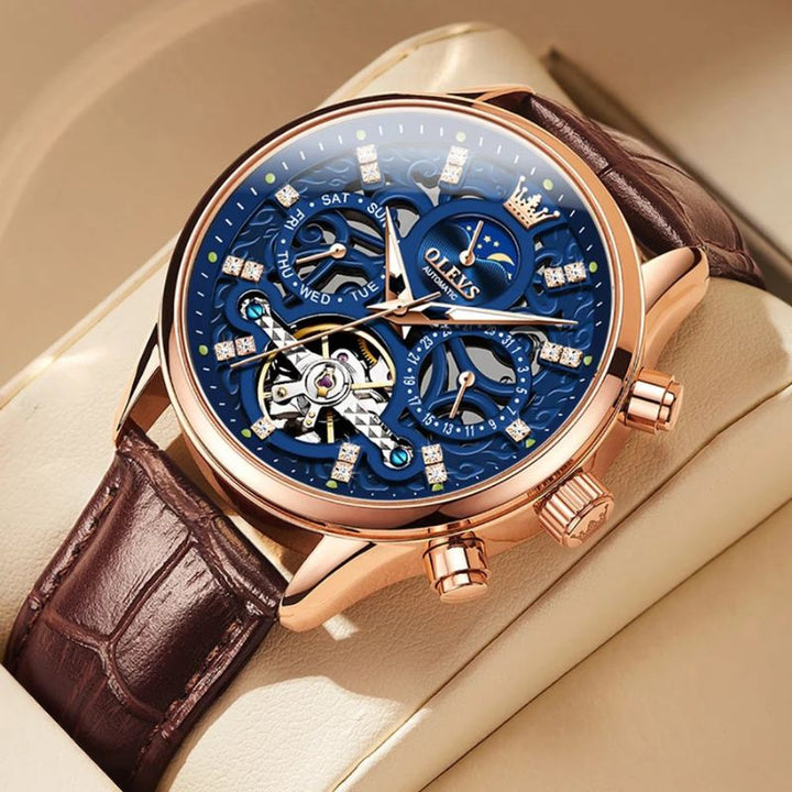 Fritz® | Orologio Meccanico Automatico con Cinturino in Pelle™