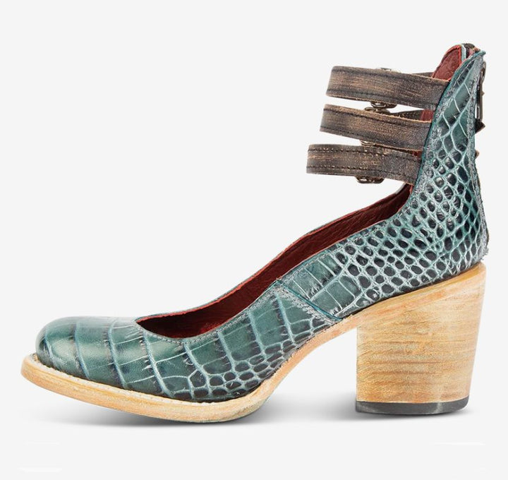 Giorgia® | Pompe vintage in pelle premium