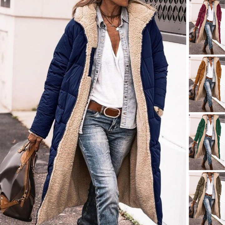 TATI™ - Elegante cappotto reversibile da donna