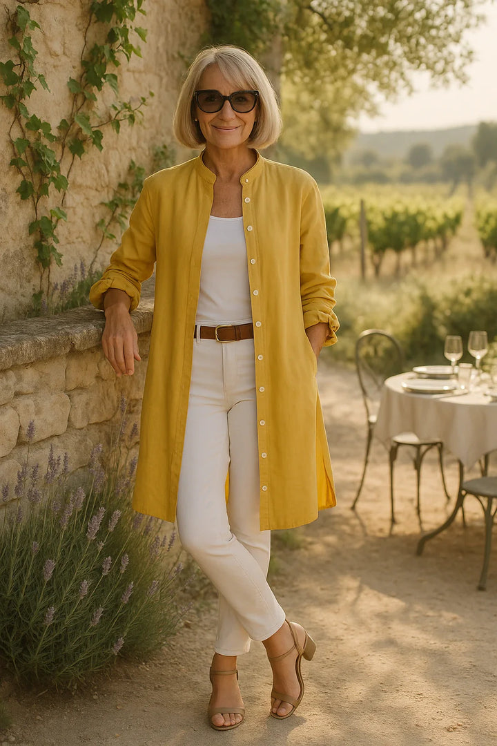 Fiorella® | Camicia Svasata in Cotone