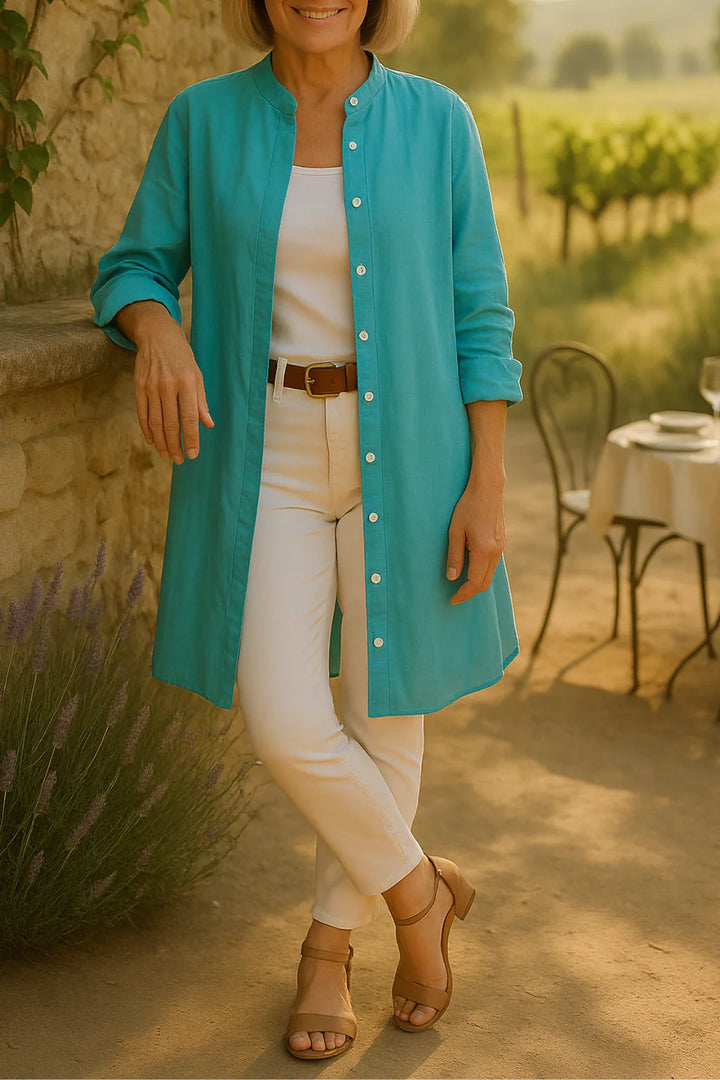 Fiorella® | Camicia Svasata in Cotone