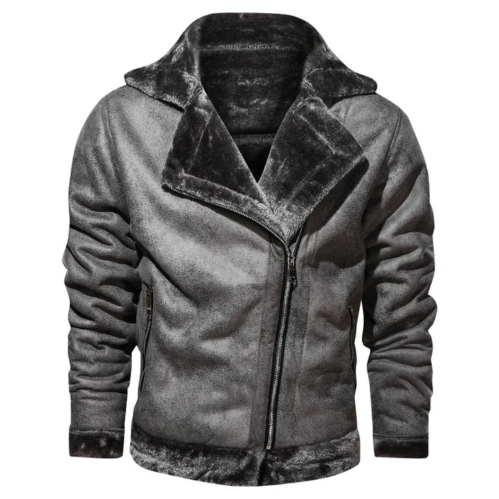 Diego® | Giacca in pelle premium con fodera