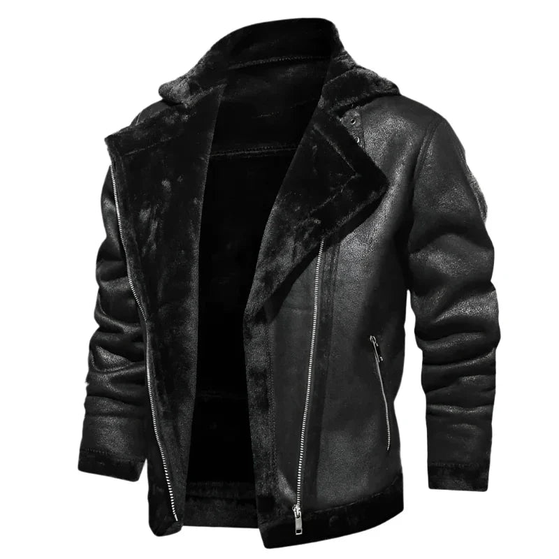 Daniele® | Giacca in pelle premium con fodera