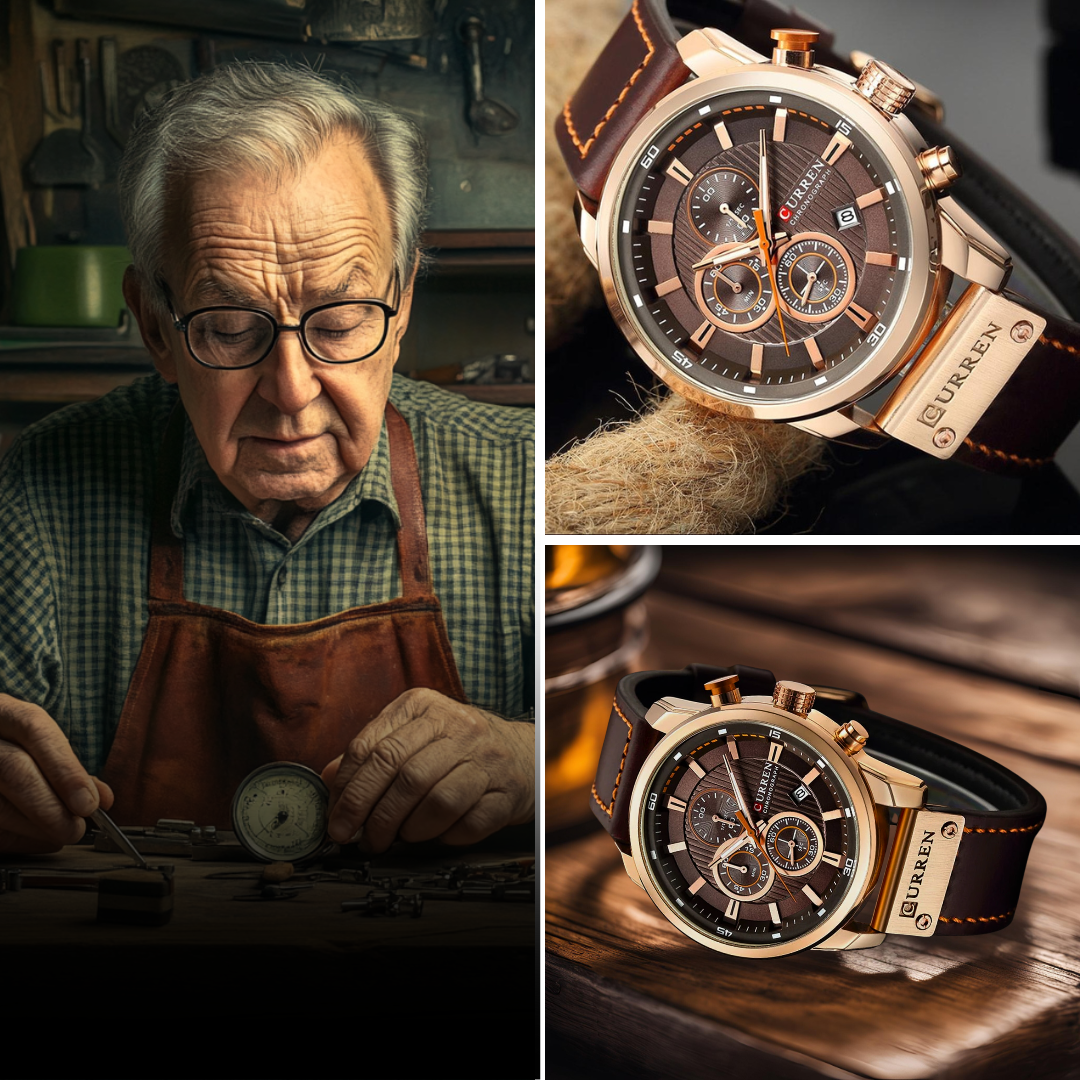 Milan® | Elegante Orologio al Quarzo con Cinturino in Pelle™