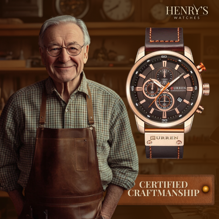 Milan® | Elegante Orologio al Quarzo con Cinturino in Pelle™