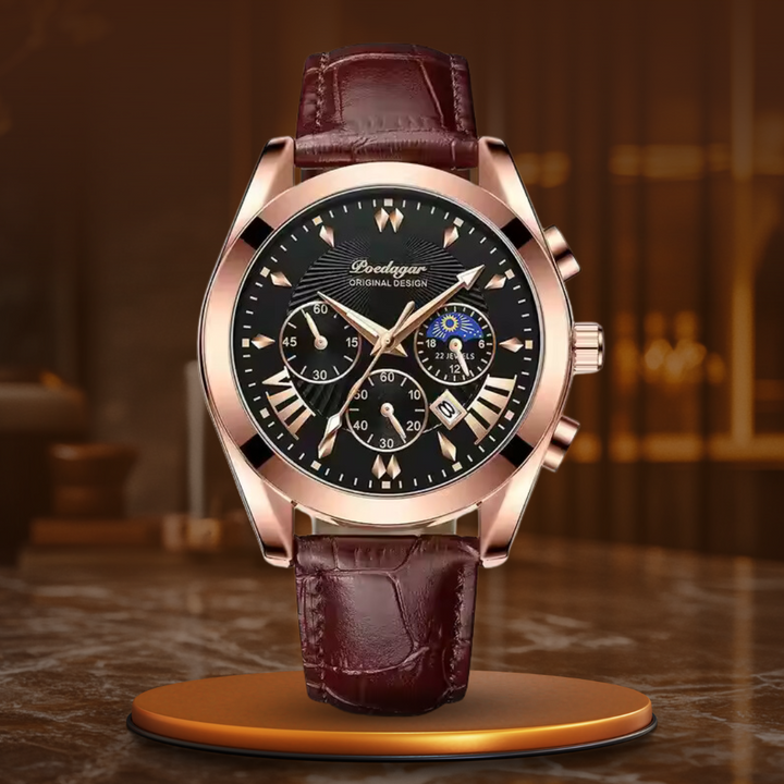 Harald® | Elegante orologio di lusso in pelle