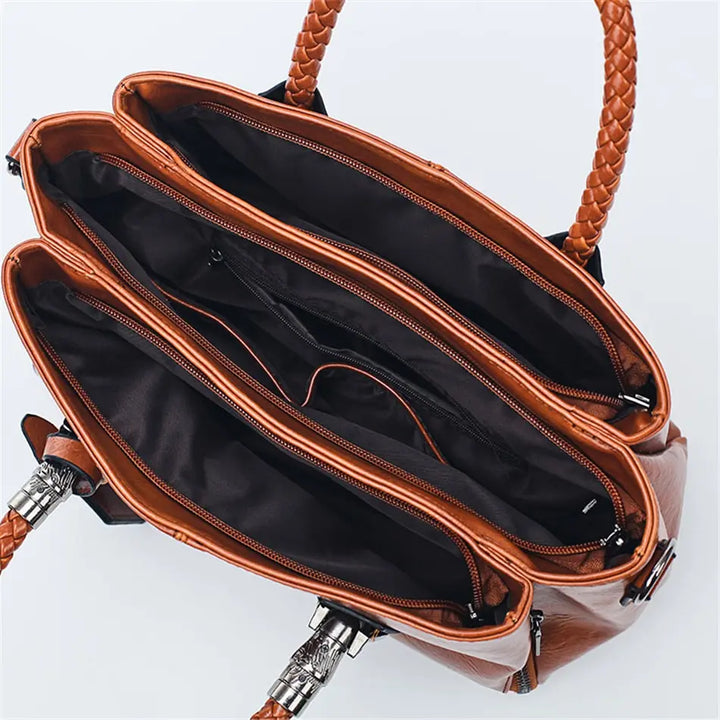Martina | Elegante borsa a mano in pelle