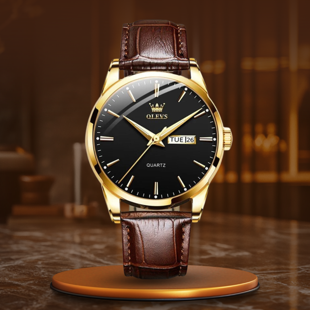 Dietmar® | Orologio da polso in pelle di lusso