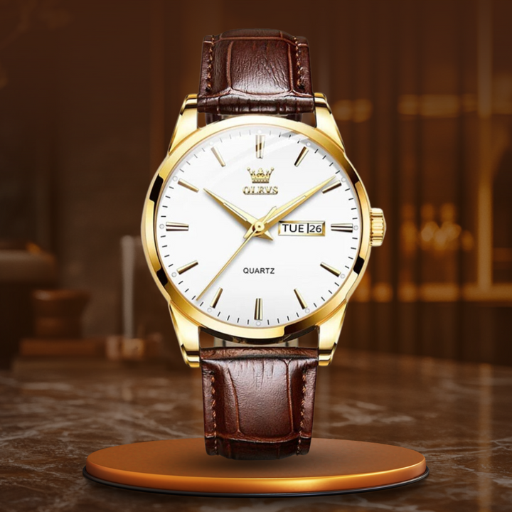 Dietmar® | Orologio da polso in pelle di lusso
