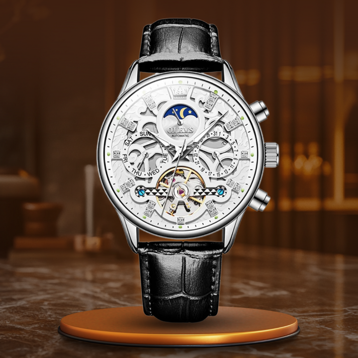 Fritz® | Orologio Meccanico Automatico con Cinturino in Pelle™