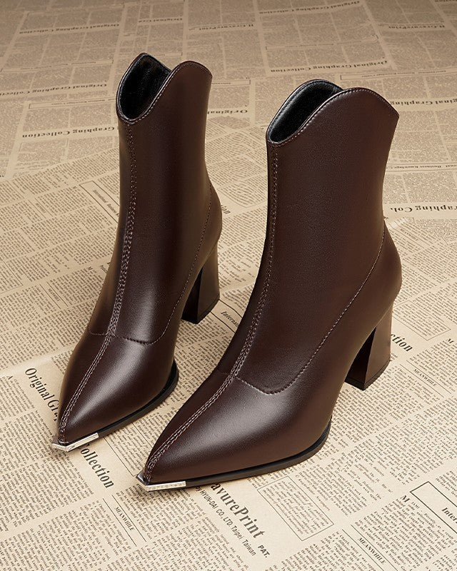 Perla® | Stivaletti Eleganti con Tacco Premium