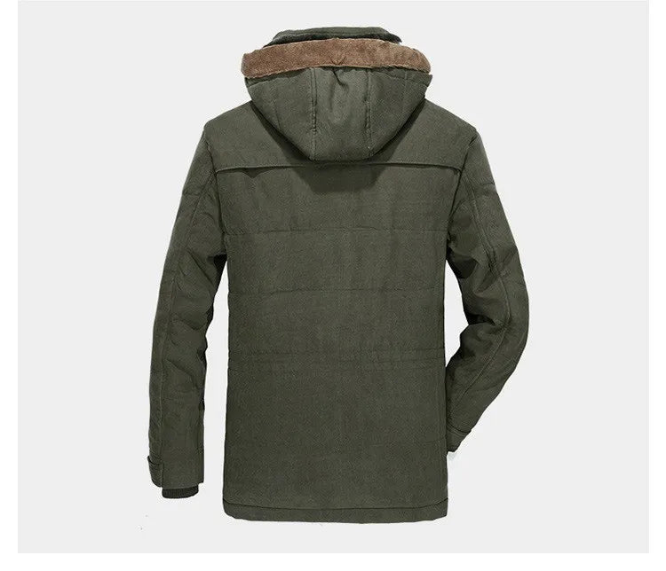 Marino® | Parka invernale termico da uomo con diverse tasche