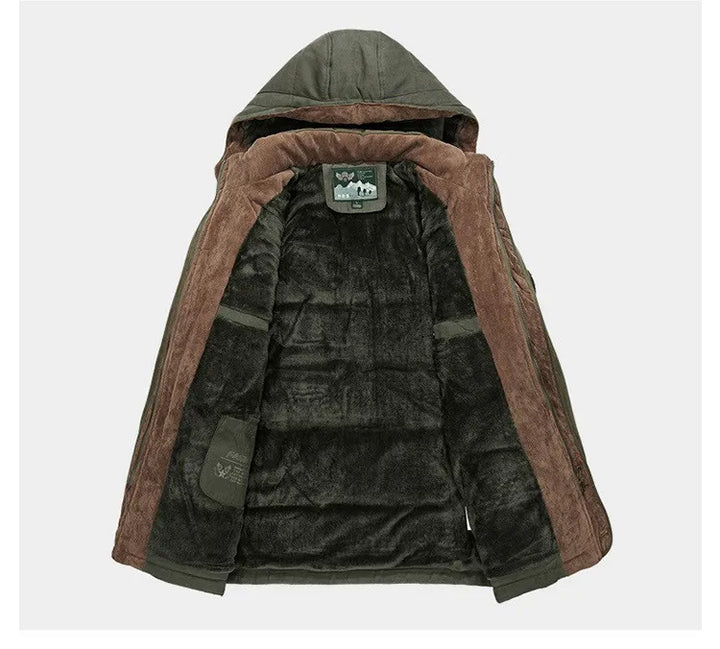 Marino® | Parka invernale termico da uomo con diverse tasche