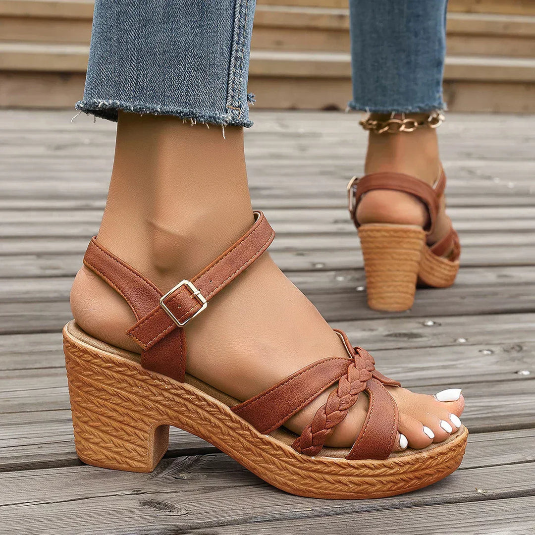 Lara® | Sandali Classici con Tacco Medio