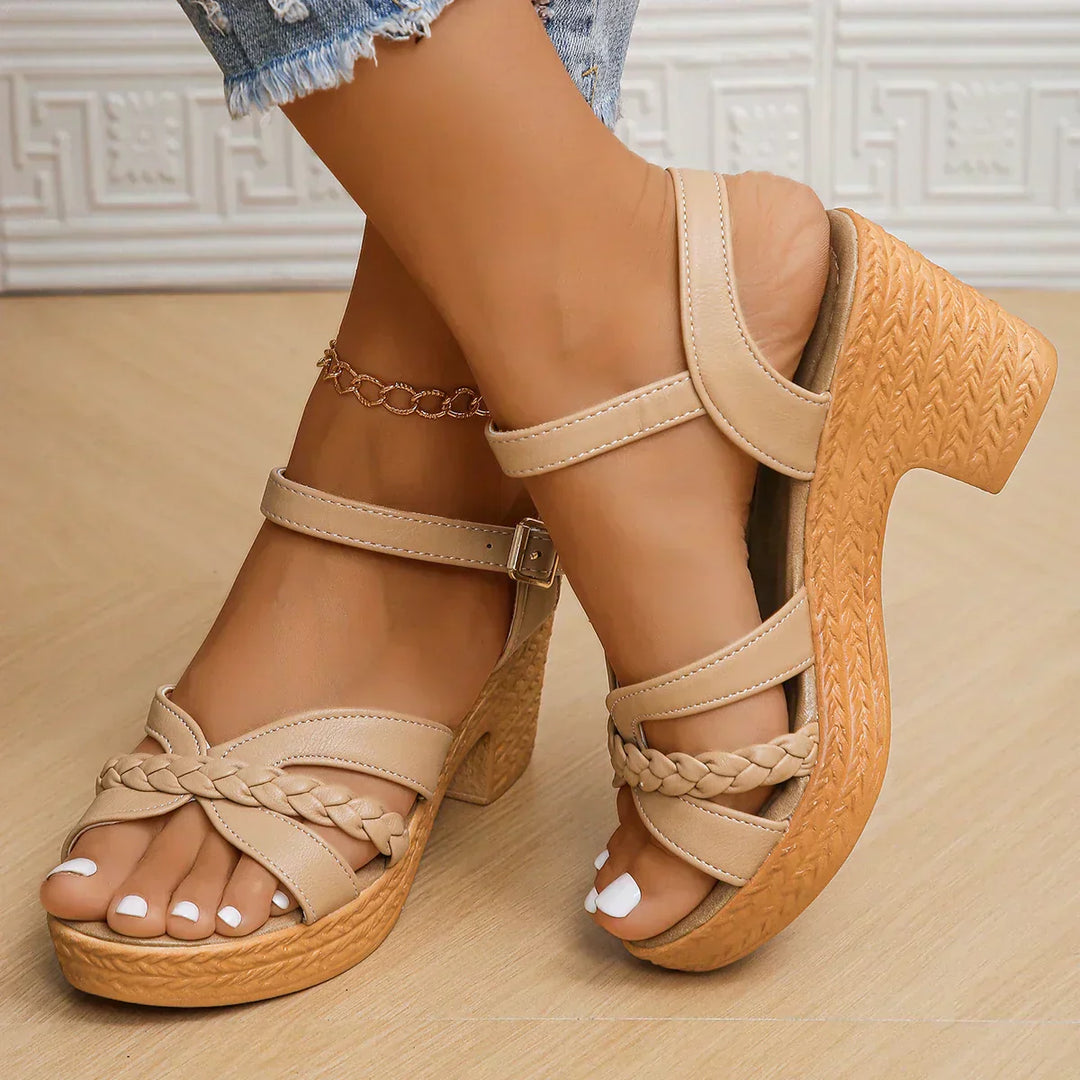 Lara® | Sandali Classici con Tacco Medio