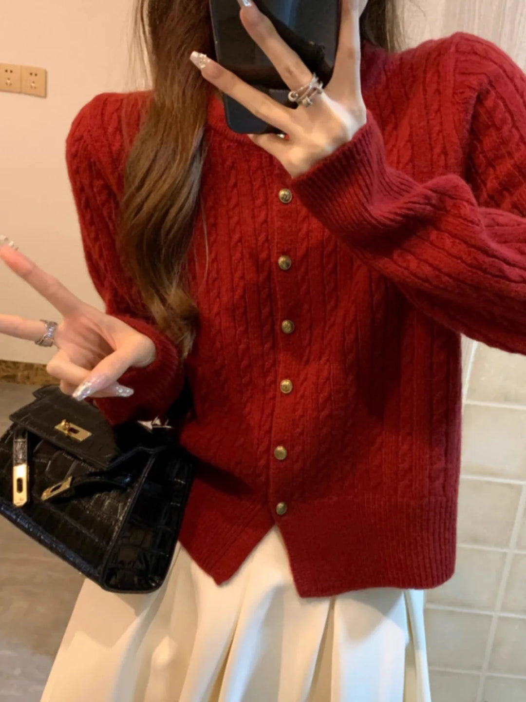 BORGHETTI® | cardigan in puro cashmere premium