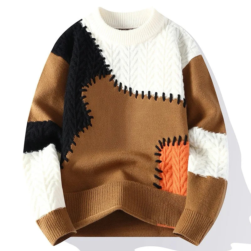 Carlo® | Pull patchwork casual