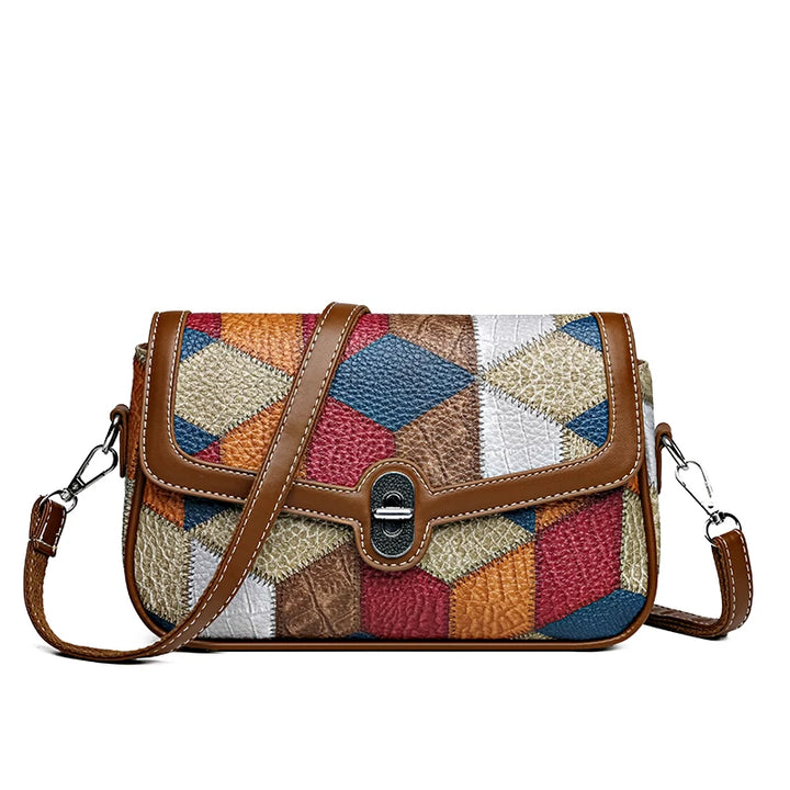 Valentina - Borsa a tracolla da donna vintage in pelle