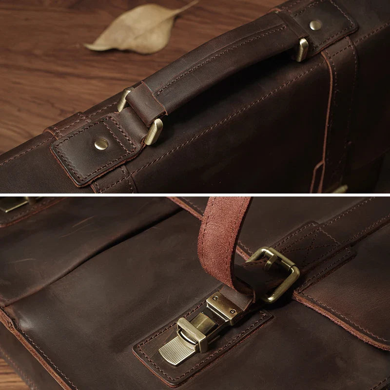 Matteo® | Valigetta in Pelle Vintage Premium