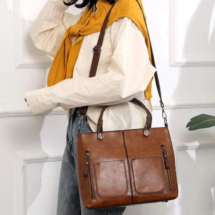 OLIVIA | Borsa elegante in pelle vintage