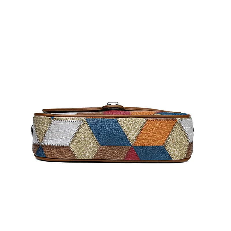 Valentina - Borsa a tracolla da donna vintage in pelle